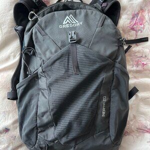 Gregory Inertia 20 Unisex Hiking Backpack - Black / Grey
